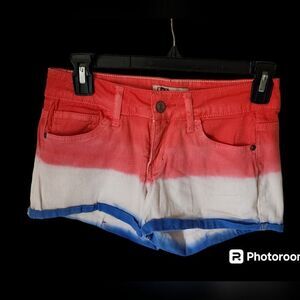 5/$25 L.E.I Ashley low rise jean shorts